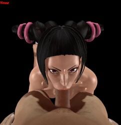 3d :>= animated asian black_hair deepthroat eye_contact fellatio female juri_han oral pov purple_eyes sound straight street_fighter street_fighter_v sucking tagme throat_barrier video voice_acted ynoz