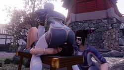 3d animated ass_shake big_ass canon_genderswap chun-li facesitting huge_ass juri_han kishi licking_ass seth_(doll_unit_0) seth_(street_fighter) street_fighter tagme thick_ass video wide_hips yuri