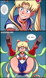 27lsd big_breasts bishoujo_senshi_sailor_moon clothing full_nelson high_heel_boots high_heels imminent_rape medium_breasts meme parody red_heels sailor_moon sailor_moon_redraw_challenge skirt tentacle uniform usagi_tsukino