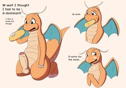 dragonite from nintendo by dabelette