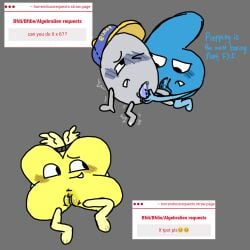 anal anal_fingering anal_juice anal_masturbation arms_behind_back arms_behind_head arms_held_back arms_tied arms_tied_behind_back battle_for_dream_island bfdi blush blush_lines blushing_at_viewer blushing_profusely bored bored_expression dialogue digital_art digital_drawing_(artwork) digital_media digital_media_(artwork) digital_painting_(artwork) duo dw4evrr eyes_rolled_back eyes_rolling_back fingering fingering_anus fingering_ass fingering_partner hands_behind_back hands_behind_head hands_tied legs_apart legs_open legs_spread looking_at_penis looking_at_viewer looking_down looking_pleasured nervous_smile non-human non-human_only object_show object_shows osc paws preparation preparing preparing_for_penetration pussy_focus pussy_juice pussy_juice_trail showing_off showing_off_pussy showing_pussy six_(bfb) size_difference solo solo_focus spread_legs tentacle_penis text tied_arms tied_hands tpot tremble_lines tremble_spikes trembling trembling_legs trembling_lines trembling_pleasure trembling_spikes unusual_anatomy unusual_genitalia unusual_genitalia_placement unusual_penis wet_pussy x_(bfb) xfohv zero_(bfdi)