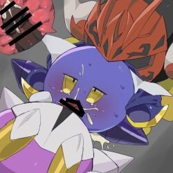blowjob cum galacta_knight internal_view kirby_(series) meta_knight morpho_knight nintendo penetration penetration_from_behind penis tapering_penis waddling_head