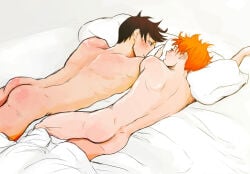 anime haikyuu!! hinata kageyama yaoi