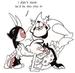 commander_peepers gay gay_sex lord_hater trio wander_(wander_over_yonder) wander_over_yonder watchdog