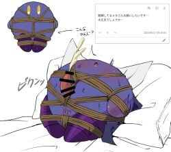 anus bondage cum cumshot kirby_(series) meta_knight nintendo tapering_penis waddling_head