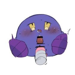 anal_penetration kirby_(series) meta_knight nintendo tapering_penis vibrator vibrator_in_anus waddling_head