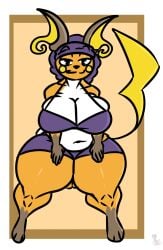big_breasts breasts cleavage female furry huge_breasts kingretrokirby pokemon pokemon_(species) raichu tagme thick_thighs wide_hips