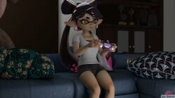 animated callie_(splatoon) fucked_silly gaming jos_bobot marie_(splatoon) naked_female no_sound splatoon splatoon_(series) tagme tounge_out video