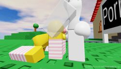bending_over bent_over canine_genitalia femboy furry gay knot noob noob_(roblox) penetration pornhub roblox roblox_studio robloxian side_view transparent_limbs