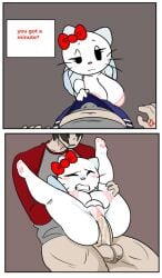 1boy 1girls 2d_(artwork) 2d_artwork ahe_gao anger_vein angry annoyed annoyed_expression anthro arms_up barefoot big_breasts black_eyes black_hair blush blush_stickers bottomless bow breasts bulge cat_girl claws clenched_teeth clothes_lift clothes_pull completely_naked completely_naked_female completely_nude completely_nude_female digital_media_(artwork) disinterested disinterested_sex english_text erection erection_under_clothes faceless faceless_male feet felid feline felis female female_penetrated folded furry furry_female hair_bow hair_ornament half-closed_eyes height_difference hello_kitty hello_kitty_(character) hello_kitty_(series) huge_breasts human human_on_anthro human_penetrating human_penetrating_anthro humanoid_penetrating humanoid_penetrating_anthro kitty_white large_breasts legs legs_up looking_down looking_up male male/female male_penetrating male_penetrating_female mammal naked naked_female nipples nude nude_female one_eye_closed pawpads penetration penis penis_in_pussy pussy raised_eyebrow red_bow savagensfw sex shirt_grab short_hair sitting sitting_on_person spread_legs stomach_bulge teeth testicles text thick_ass uneven_eyes vaginal vaginal_penetration vaginal_sex veiny_penis whiskers white_fur wince