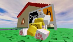 bending_over bent_over femboy furry gay noob noob_(roblox) penetration pornhub roblox roblox_studio robloxian