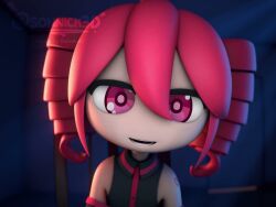 3d 3d_animation animated baguette blue_hair computer female female_only hatsune_miku kasane_teto masturbating masturbation meme not_porn red_hair sfw shitpost tagme video vocaloid