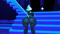 big_ass big_ass_(female) big_ass_cheeks big_booty big_booty_(female) big_booty_cheeks big_bum big_butt big_butt_(female) big_butt_cheeks bottomless bottomless_female bubble_ass bubble_ass_(female) bubble_booty bubble_booty_(female) bubble_bum bubble_butt bubble_butt_(female) deltarune kaibernation looking_at_viewer smiling_at_viewer tasque_manager_(cryptiacurves) tasque_manager_(deltarune) top_only topwear
