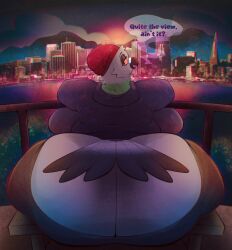 aimbot-jones bbw belly_overhang big_ass big_breasts breasts bubble_butt chubby cleavage female furry huge_ass huge_breasts hyper_ass obese thick_thighs wide_hips