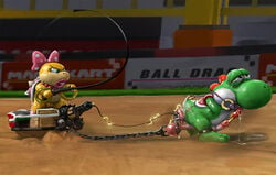 anus_spreader cbt cock_and_ball_torture electricity femdom genital_piercing male malesub mario_(series) mario_kart salaciouscarnival tagme torture wendy_o._koopa whip yoshi