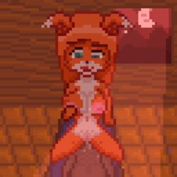 1boy 1girls anthro anthrofied big_areola breasts canine fox furrification furry human interspecies male_pov monster_girl nude on_top penetration penile_penetration penis penis_in_pussy pixel_art pov pussy sex source_request terraria transformation vagina vaginal vaginal_penetration vaginal_sex werewolf werewolf_(terraria) zoologist_(terraria)