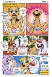 after_sex anal anal_sex anthro balls blue_eyes bodily_fluids brandy_and_mr._whiskers brandy_harrington canid canine canis collar comic cum cum_in_ass cum_inside dialogue disney disney_channel domestic_dog english_text fairycosmo female female_penetrated flat_chested genital_fluids genitals heart hi_res inflation lagomorph leporid lock444 male male_penetrating male_penetrating_female mammal mr._whiskers penetration penile penile_penetration penis profanity pussy rabbit sex straight sweat testicles text tongue tongue_out toon_disney