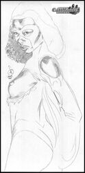 1girls 2002 afro avengers breasts captain_marvel catthouse_studios dark-skinned_female dark_skin dated female female_only human human_only marvel monica_rambeau nextwave nipples nude nudity photon_(marvel) roadkill_(catthouse_studios) signature sketch solo solo_female straight_hair superheroine torn_clothes torn_clothing uncensored