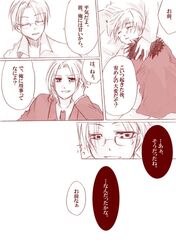 alfred_jones america_(hetalia) arthur_kirkland axis_powers_hetalia england_(hetalia) france_(hetalia) francis_bonnefoy male_only