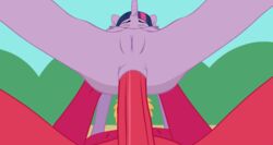 anal animated anthro big_macintosh_(mlp) friendship_is_magic furry horn my_little_pony schwoo straight_hair twilight_sparkle_(mlp) unicorn