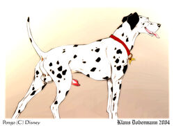 101_dalmatians 2004 canine disney dog feral fur klaus_doberman male_only penis pongo solo tagme testicles