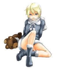 axis_powers_hetalia blonde_hair cum cum_on_body femboy gagged girly ivan_braginski male_only partially_clothed russia_(hetalia)tears young younger_male