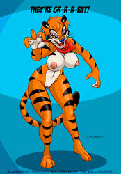 blasphemy_(jilo) female female_only furry jilo mascot rule_63 tony_the_tiger