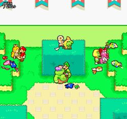 animated big_breasts birdo blowjob clothes_removed doggy_style gif lady_lima luigi mario mario_(series) mario_and_luigi:_superstar_saga mario_and_luigi_(series) mayin nintendo orgy outdoors pixel_art prince_peasley princess_peach queen_bean_(nintendo) straight toadsworth