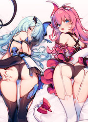 909089089 benghuai_xueyuan honkai_(series) honkai_impact honkai_impact_3rd liliya_olenyeva pantsu pussy_juice rozaliya_olenyeva