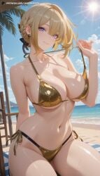 evelyn chevalier from hoyoverse by hyozanrioai