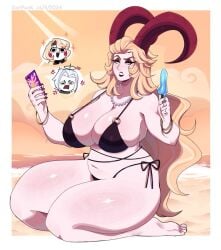 character request from hazbin hotel by darpunk