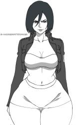 mikasa ackerman from attack on titan by gmoreartworks