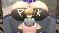 1boy 1futa 2girls 3d 3d_animation animated big_breasts blonde-haired_male blonde_hair blonde_male blue-haired_futa blue_hair breasts cock_vore cum_digestion cumgestion digested digested_prey digestion female fondler futa_focus futanari large_boobs large_breasts light-skinned_female light-skinned_futa light-skinned_futanari light-skinned_male light_skin male male_focus male_prey sound squirming squirming_balls squirming_prey steele734_(artist) struggling struggling_prey tagme train unwilling_prey video vore willing_pred