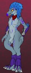 33charm 3_fingers 3_toes alien anthro arm_feathers arm_tuft balls digitigrade feather_hair feathered_crest feathers feet fingers flaccid genitals halo_(series) halo_infinite head_crest hi_res humanoid_genitalia humanoid_penis kig-yar male microsoft mostly_nude penis pseudo_hair ruuhtian scalie short_tail solo standing tail toes tuft xbox_game_studios yellow_eyes