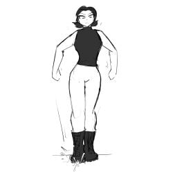 1boy 1girls 2d animated animated_gif animated_image ass black_and_white boot_fetish boots breasts celera_prime cum cum_on_boots cumshot dominant_female dominatrix female femdom foot_fetish footwear gif lace-up_boots laced_boots leather leather_boots long_legs male milf mimi_(celera_prime) monochrome older_female older_female_and_younger_male original original_character original_characters shoe_fetish shoes short-haired_female short_hair stomping stomping_cum_out stomping_on_balls stomping_on_dick submissive_male sweater tight_clothes white_pants