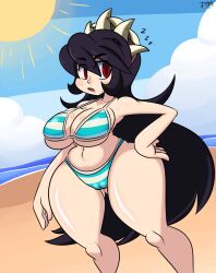filia (skullgirls) from skullgirls by jdkdoodles