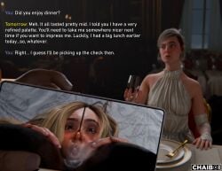 butthole chaiboifresh dark-skinned_male death_stranding death_stranding_2:_on_the_beach elle_fanning nose_hook nosehook ntr phone_screen rimming tomorrow_(death_stranding) tongue_out