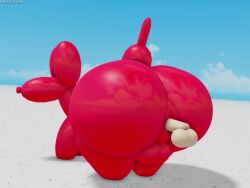 anal_sex ass back_view balloon balloon_doggo_(muitetul) big_ass big_butt bouncing_ass bouncing_butt canine cum cum_in_ass cum_inside cumshot dripping dripping_cum fat_ass fat_ass_feral from_behind gay male male_only muitetul penetration red_body sex shaking_ass shaking_butt tagme video walking