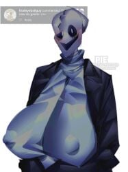 1girls big_areola big_breasts big_nipples breasts breasts_bigger_than_head breasts_out busty busty_female enormous_breasts fem_gaster female female_focus female_only fleshpie669 gaster genderswap genderswap_(mtf) giant_breasts gigantic_breasts huge_breasts massive_breasts nipple_bulge rule_63 solo solo_female tits tits_bigger_than_head undertale w.d._gaster
