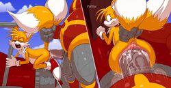 anal anal_destruction anthro bumhole_destruction dr._eggman furry hyper large_insertion male male/male male_only penetration pufftor questionable_consent size_difference sonic_(series) sonic_the_hedgehog_(series) stomach_bulge tagme tail_pull tails