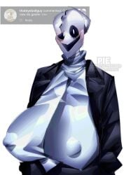 fem gaster from undertale by fleshpie669