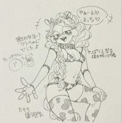 1girls 2026 2d 2d_(artwork) 2d_artwork alternate_ass_size alternate_body_type alternate_breast_size alternate_costume animate_inanimate bedroom_eyes big_ass big_breasts big_butt big_hair big_thighs bikini bikini_bottom bikini_only bikini_top black_and_white black_eyes blush blush_lines blushing braid braided_hair braided_ponytail braids breasts clothed clothing collar cow_print cow_print_bikini curvy curvy_body curvy_female curvy_figure digital_art digital_drawing digital_drawing_(artwork) digital_media digital_media_(artwork) digital_painting_(artwork) doll doll_girl doll_joints dressed female female_focus female_only grey_background greyscale hair hourglass_figure hourglass_figured_female humanoid humanoid_female inanimate_animate japanese_text joints lily_lovebraids living_toy long_hair mascot_horror mob_entertainment mob_games monochrome open_mouth panties partially_clothed pear-shaped_figure pear_shaped pear_shaped_female ponytail ponytail_(hair) ponytail_female poppy_playtime poppy_playtime_(chapter_5) purple_hair seductive seductive_look seductive_pose simple_background sketch smile smiling smug smug_expression smug_face smug_grin smug_smile solo solo_female solo_focus thick thick_ass thick_butt thick_hips thick_legs thick_thighs thigh_highs thighhighs video_games wide_hips wide_thighs