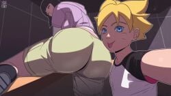 1boy 1girls animated ass ass_clap boruto:_naruto_next_generations d-art huge_ass hyuga_hinata hyuuga_hinata jiggling_ass milf mother_and_son mothers_day naruto_(series) opennsfwsp opennsfwsp_(sfx) sound thick_ass twerking undertagged uzumaki_boruto uzumaki_hinata video