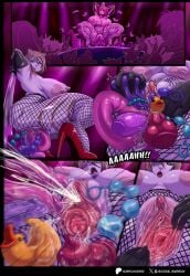 absurd_res anal_beads anal_beads_in_urethra anal_beads_in_vagina animal_dildo animal_sex_toy anthro areola armwear big_areola big_breasts bodily_fluids breasts canid canine canis cavity_storage clitoral_hood clitoris clothed clothing crouching crouching_over_dildo crowd dancing digital_media_(artwork) dildo dildo_in_vagina dildo_insertion domestic_cat domestic_dog ejaculation elbow_gloves equine_dildo eyes_closed feet felid feline felis female fishnet_clothing fishnet_legwear fishnet_pantyhose footwear fox fur g4rron genital_fluids genitals gloves group hair hands_behind_head handwear hi_res high_heels human knot knotted_dildo lagomorph latex latex_armwear latex_clothing latex_elbow_gloves latex_gloves latex_handwear legwear leporid male mammal masturbation mostly_nude multiple_penetration narrowed_eyes nipples object_in_pussy object_penetration open_mouth orgasm orgasm_face pantyhose penetration pole pole_dancing rabbit rubber_duck sex_toy sex_toy_in_urethra sex_toy_in_vagina sex_toy_insertion shoes smile spread_legs spread_vulva spreading stage stripper stripper_pole tail tentacle_dildo thick_thighs tongue tongue_out topless topless_anthro topless_female urethra urethral urethral_masturbation urethral_penetration vaginal vaginal_fluid_string vaginal_fluids vaginal_fluids_on_dildo vaginal_fluids_on_vulva vaginal_masturbation vaginal_penetration vaginal_squirting vulva