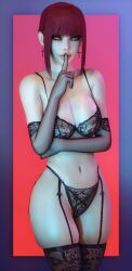 makima (chainsaw man) from chainsaw man by over (artist)