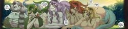 2d 2d_(artwork) absorbing absorption absorption_vore anthro anthro_female ass big_ass big_boobs big_breasts big_butt blindfold blindfolded blindfolded_female boobs breasts butt female female_focus female_pred female_prey giant_female giant_woman giantess jessicarae lamia large_ass large_boobs large_breasts large_butt light-skinned_female light_skin male_prey naga scalie scalie_female talking talking_to_another vore year_of_the_snake