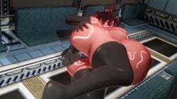 1girls 2boys absorption_vore anal_vore animated ass belly belly_bulge big_ass big_belly big_belly_bulge big_belly_girl big_breasts big_butt breast_expansion breasts female_pred fondler giantess giantess_pred giantess_vore large_ass large_boobs large_breasts large_butt mini_giantess red_skin red_skinned_female sound steele734_(artist) tagme video vore