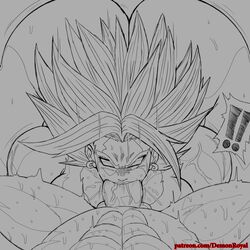 kale from dragon ball by demonroyal