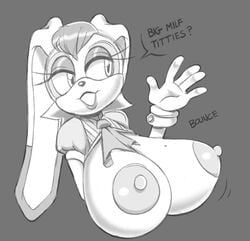 anthro big_breasts clothing milf rabbit sega sonic_(series) squidapple vanilla_the_rabbit