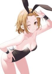 1girls artist_request bunnysuit k-on! ritsu_tainaka_(k-on!)